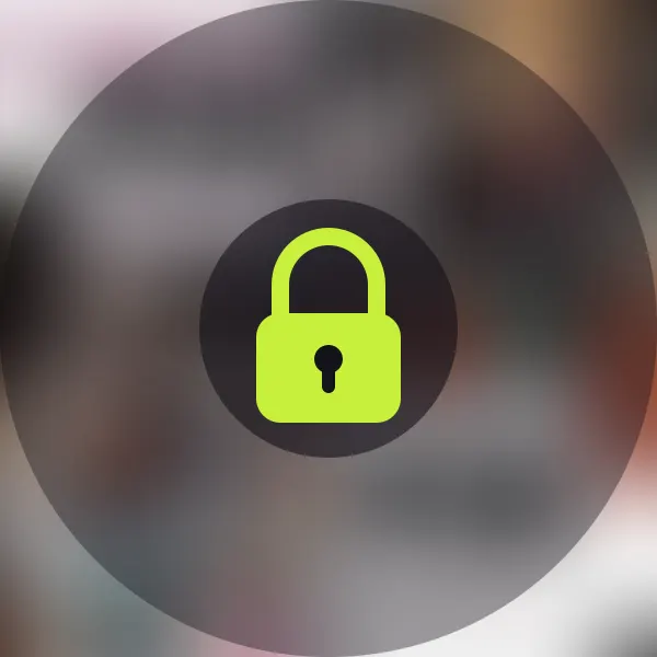 Projet confidentiel en cours, cadenas